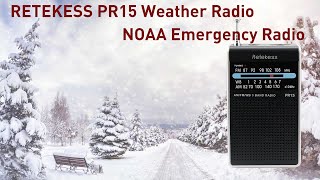 Pr15 Weather Radio Noaa Emergency Radio