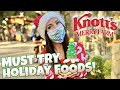 NEW! Knott's Merry Farm TOP 10 BEST Holiday Food, Drinks, and Treats! Plus Gravy Talk