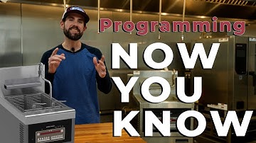 Now you know..programming on the Henny Penny 320 & 340 Open Fryer