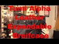 Tumi Alpha Leather Expandable Breifcase - Review