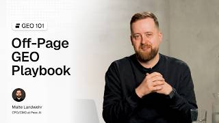 Off-Page Optimization for AI Search (Full Playbook) – GEO 101, Part 5