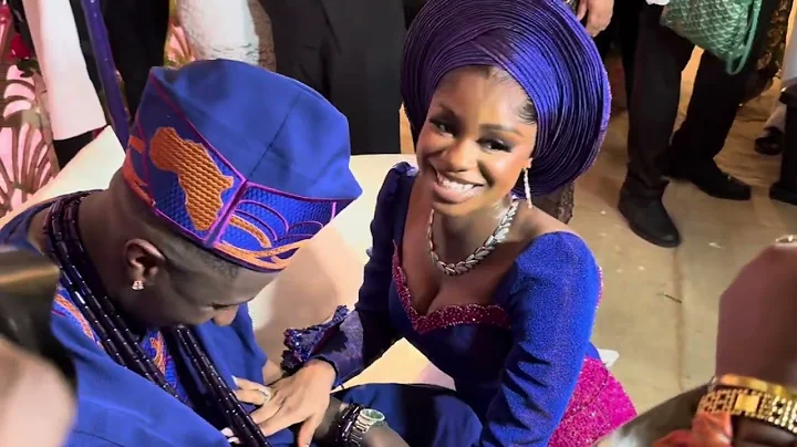 PRICILLA OJO HAD HER DANCE AT HER TRADITIONAL WEDDING CEREMONY