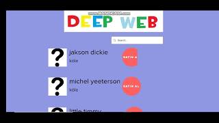 Deep Webden Köle Satin Aldim O