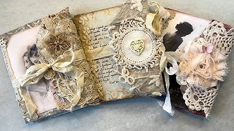 How to create Raggedy Paper Bag Journals using pharmacy bags #junkjournal #paperbag #craftwithme