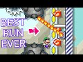 This Was My NEW BEST RUN — Mario Maker 2 Super Expert (No-Skips)