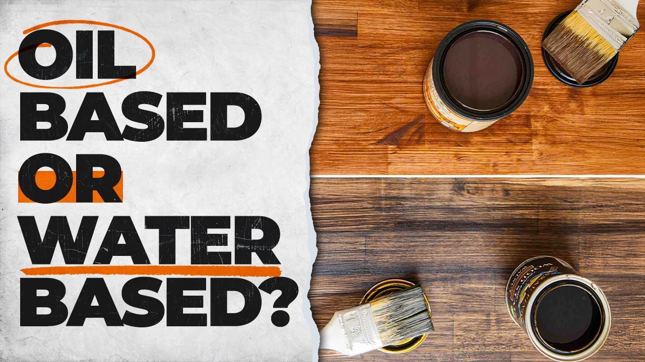 Oil Or Water Based Stain
