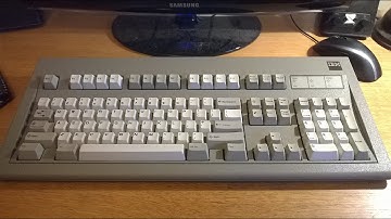 IBM industrial Model M video tour