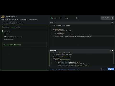 Codewars Python Array