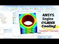 Ansys Transient Thermal | Fin Analysis | Engine Cooling simulation | Fin Transient Thermal Analysis