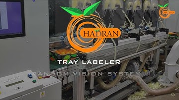 Tray Labeler Vision System #labeler #vision #automatic
