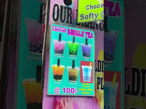 Cheapest Bubble tea in Delhi #bubbletea #drink