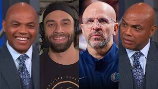 Chuck talks with Max Strus after calling him pretty & shocked Mavs fired Jason Kidd