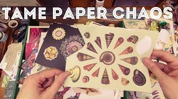 Organizing Illustrated Ephemera! See my Categories and Storage Solutions: SORTING SATURDAY