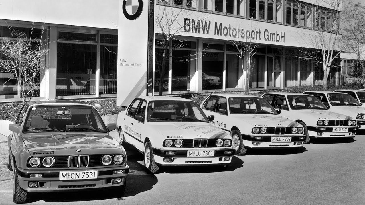 BMW Serie 3 E30 1982-1993 крутые, легендарные автомобили из Баварии