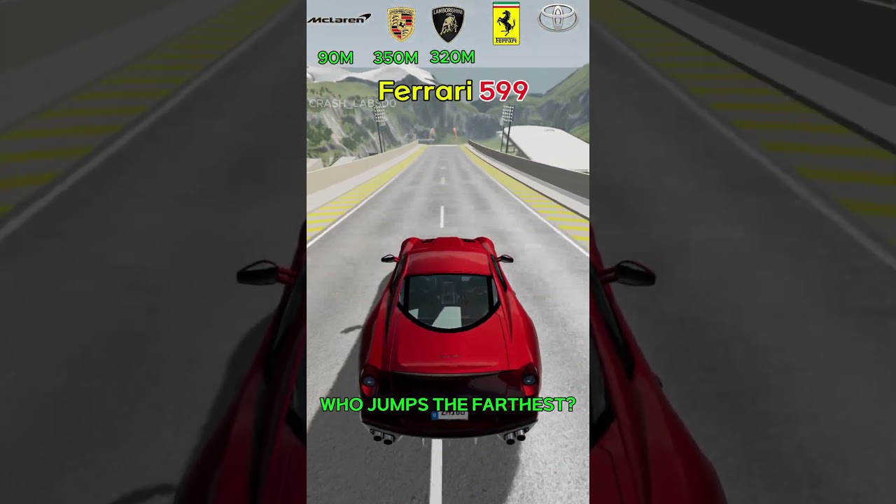 Ultimate Car Jump Challenge - BeamNG.Drive