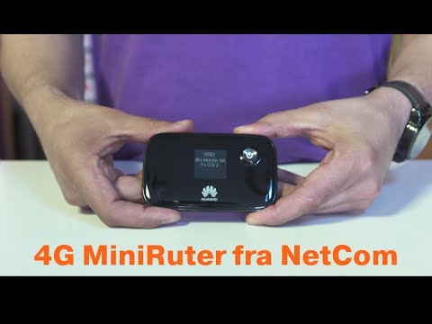 Kom i gang med 4G MiniRuter fra Netcom