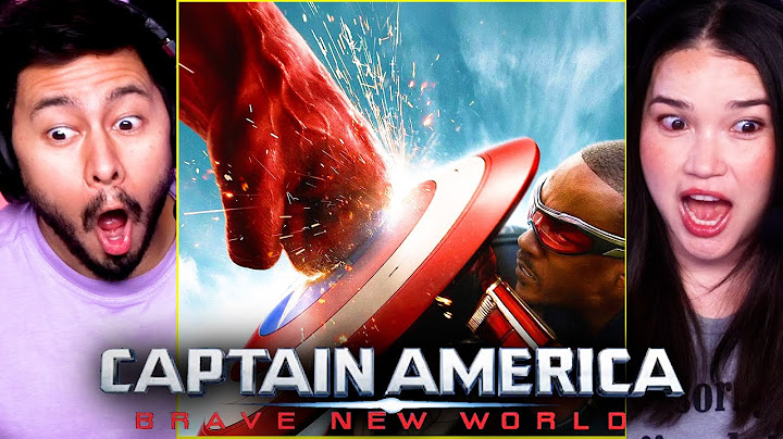 CAPTAIN AMERICA: BRAVE NEW WORLD Official Trailer REACTION | Marvel | Anthony Mackie, Harrison Ford