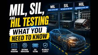 MIL, SIL, and HIL Testing