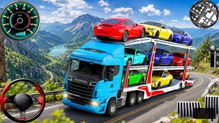 Drive us cargo truck loaded car transport city in   2026 – Truck android gameplay  screenshot 1