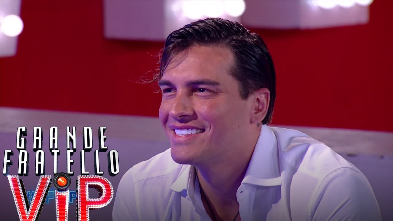 Grande Fratello VIP - Alessandro Basciano incontra il figlio Nicolò