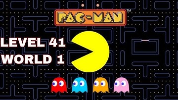PAC-MAN LEVEL 41 World 1 - Gameplay Walkthrough (iOS,Android Gameplay) PACMAN