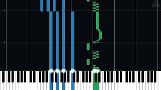 Splattack! (2014 E3PV) - Splatoon - Intermediate Piano Tutorial