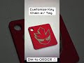 Customize Key Chain V1. #customikeph #3dprinting
