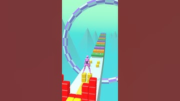 Stack Surf 3D Level 3 Gameplay #short