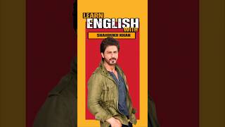 What He Said? Learn Smart English Vocabulary With Shahrukh Khan. #shorts