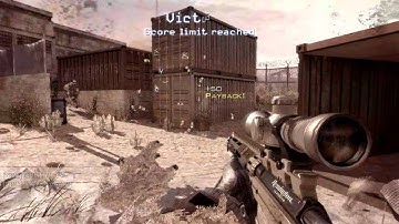 MW3 Private Match | 360 Ladder Stall No-Scope GWK