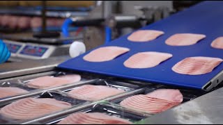 Full line slicing solution from MULTIVAC partnered with Divilly Meats