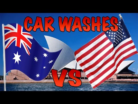 Australian Car Washes VS American Car Washes | Travelling to Australia!