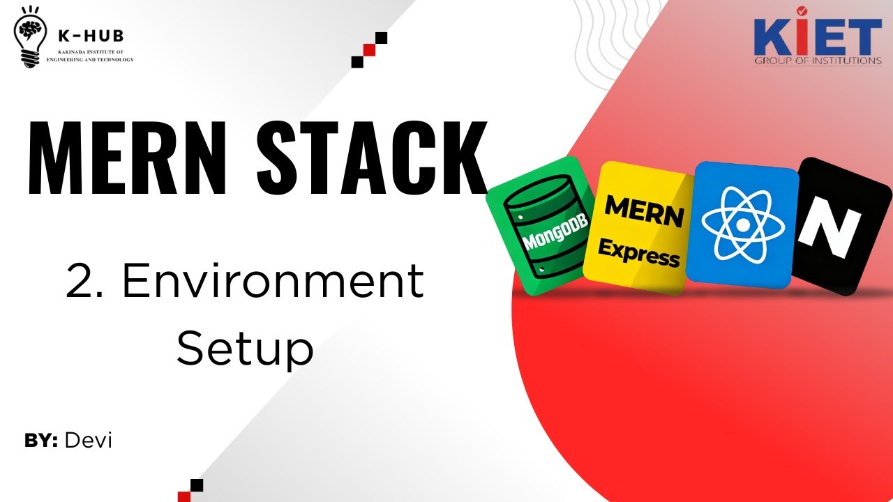 2. ENVIRONMENT SETUP - YouTube