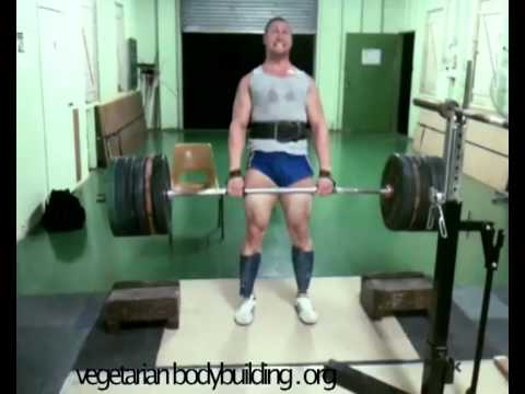 Vegetarian Bodybuilding - BLOCK PULLS - Billy Simm...