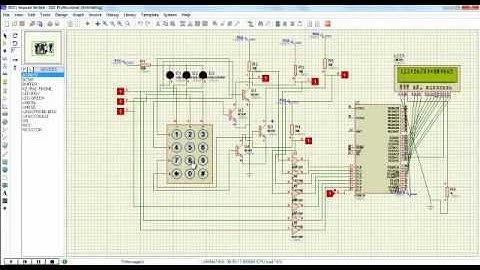 Keypad Interface with 8051 Microcontroller without scanning on Proteus and Keil