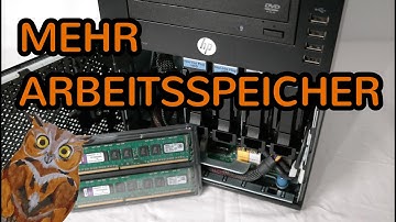 HP ProLiant MicroServer Gen7 Arbeitsspeicher aufrüsten