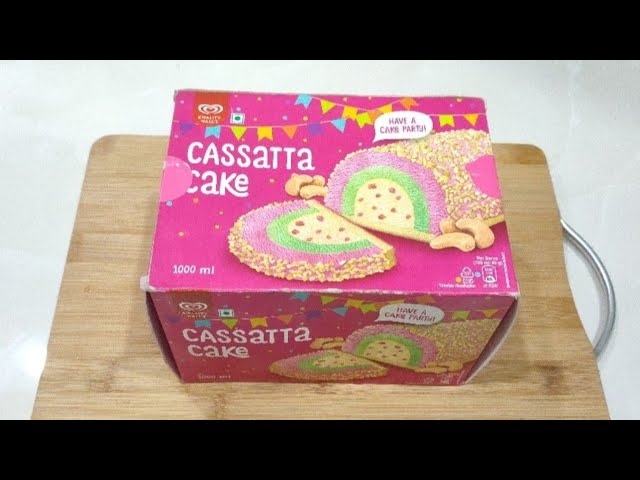Cassatta Cake Ice cream 1000 ml | Cake party - YouTube