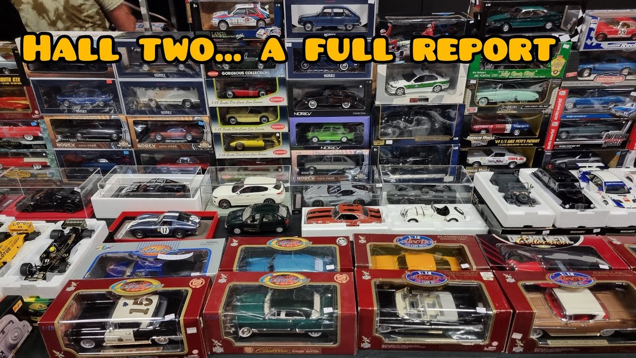 Hall two, Biggest Diecast Car event in the world the Namac diecast 