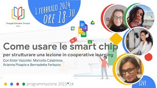 Come usare le smart chip per strutturare una lezione in cooperative learning