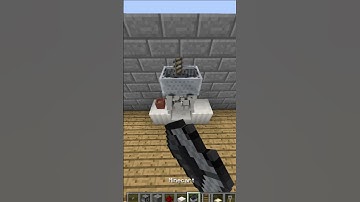 How To Build A Working Sink In Minecraft #shorts #minecraft