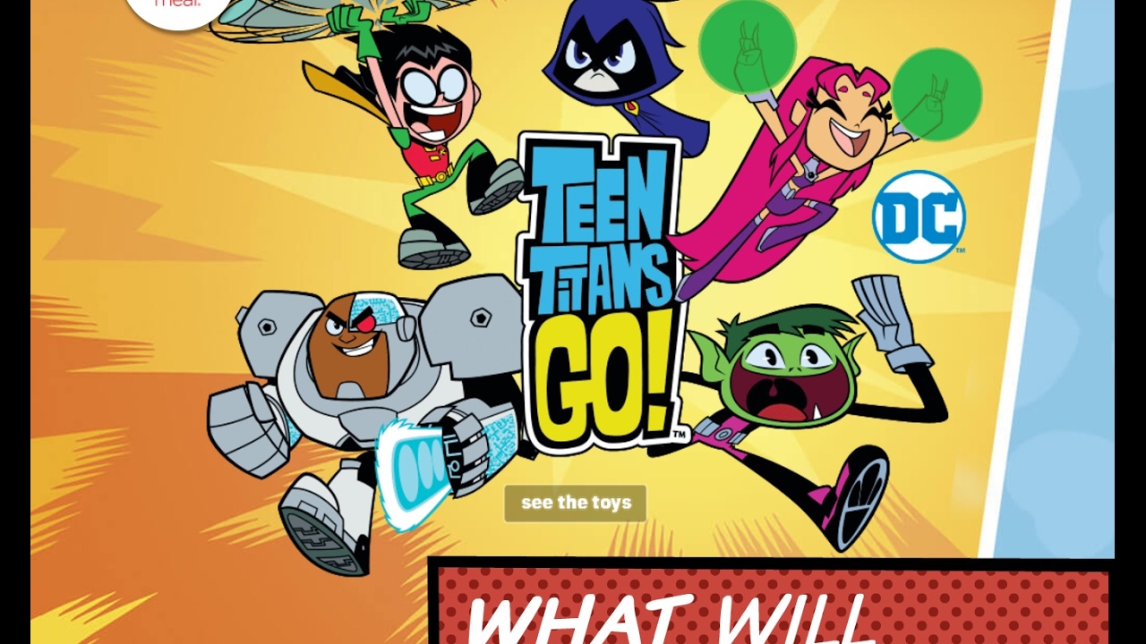 Teen Titans Go McDonald's Happy Meal Toys January 2017! All 6 Toys