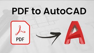 import PDF to AutoCAD