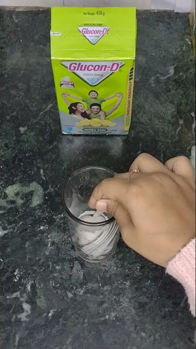 Right way to make Glucon - D 😀😊