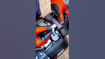 Pulsar NS 200 LED indicator #1million #views #shorts