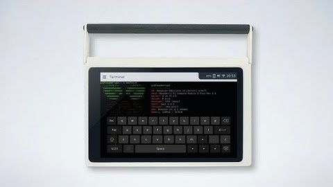 CutiePi Tablet - Raspberry Pi, Untethered