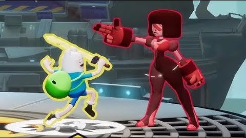 Finn vs Garnet in MultiVersus Beta (Adventure Time x Steven Universe)