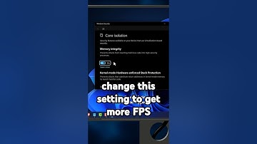 How to Instantly Boost FPS by Disabling Core Isolation on Windows