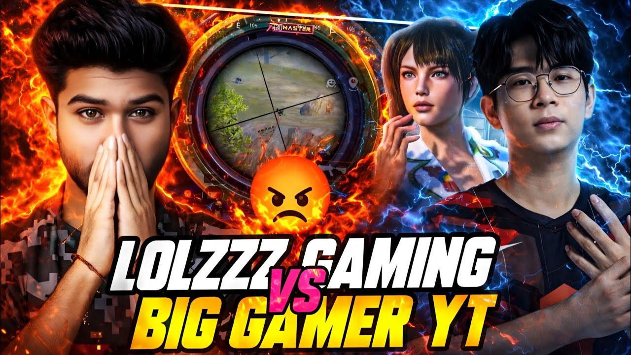 LolzZz Gaming vs Big Gamer YT 😱 | Crazy Fight & Insane Gameplay - YouTube