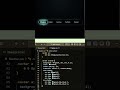 Neon 3D Navigation Bar Animation | HTML CSS Hover Effects #Shorts