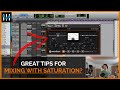 Tips for Mixing with Saturation (Strings, Bass &amp; EQ)